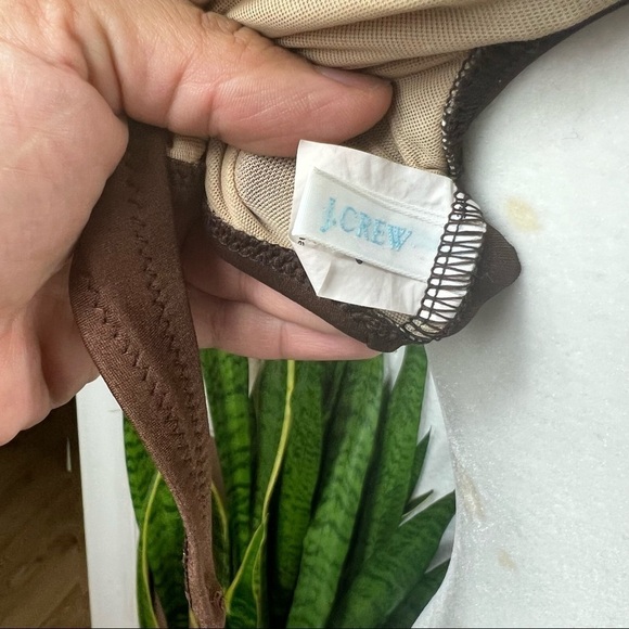 ❤️ J.Crew Embroidered Wrap Bikini Swim Top - Picture 6 of 7